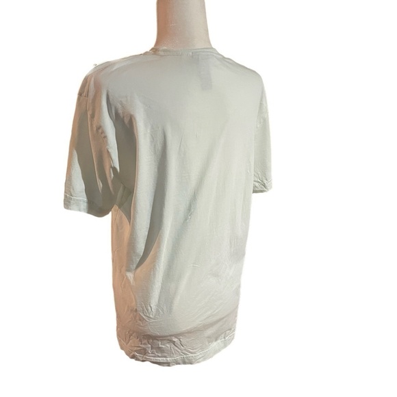 Disney H&M Mickey Mouse Mint Green Regular Fit Crew Neck Pullover TShirt Size M - Picture 4 of 11